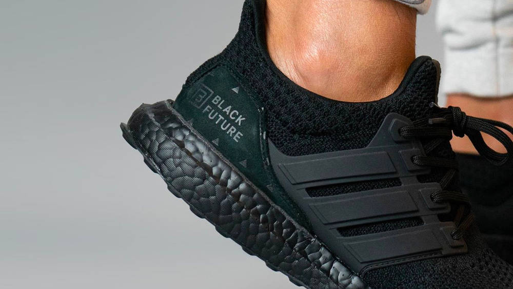 Image via yankeekicks Pharrell x Parley x adidas Ultra Boost "Black Future"