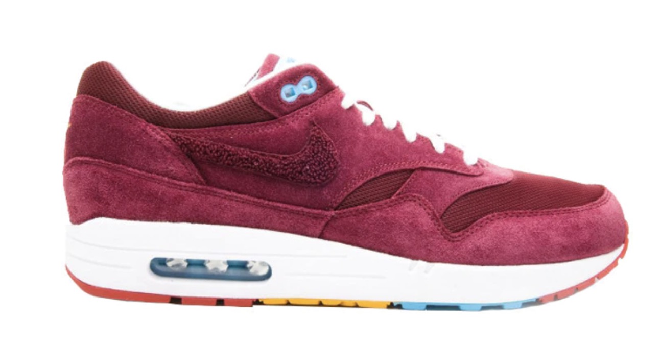 Parra Patta x Nike Air Max 1 'Cherrywood'