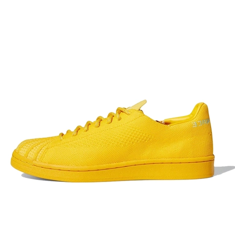 Pharrell Williams x adidas urheilusta Superstar Human Race Pack Yellow S42930