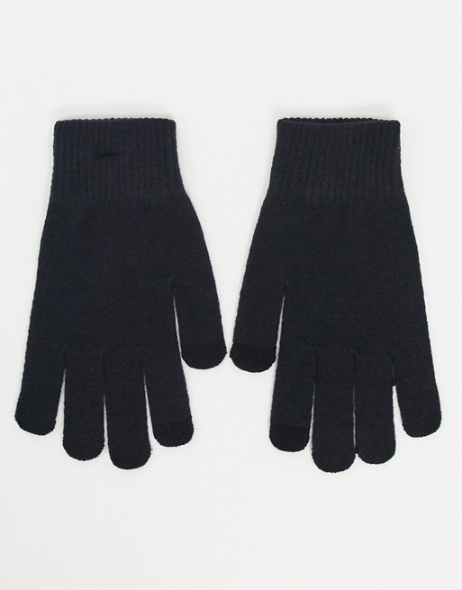 Pieces Touch Screen Gloves Black