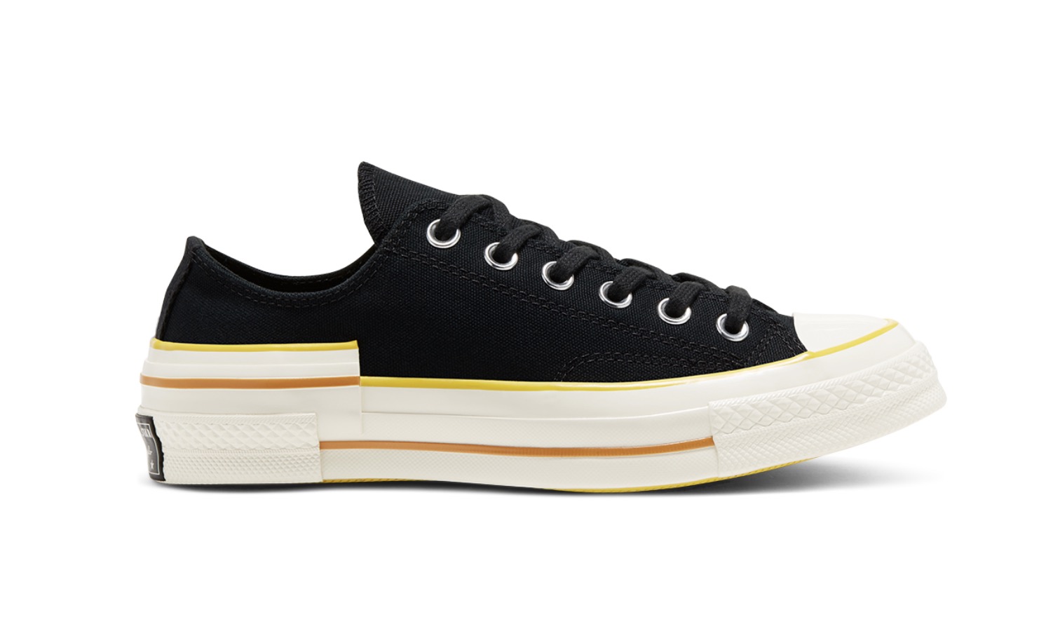 Popped Color Chuck 70 Low Top Black