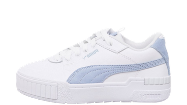 puma cali sport blue and white