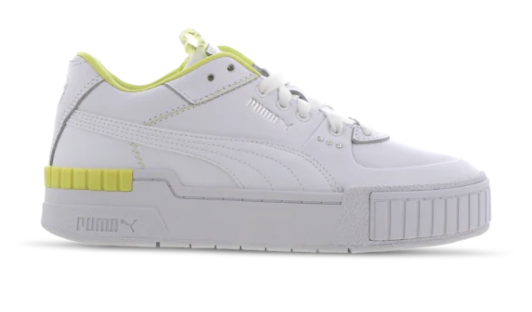 Puma Cali Sport White Yellow