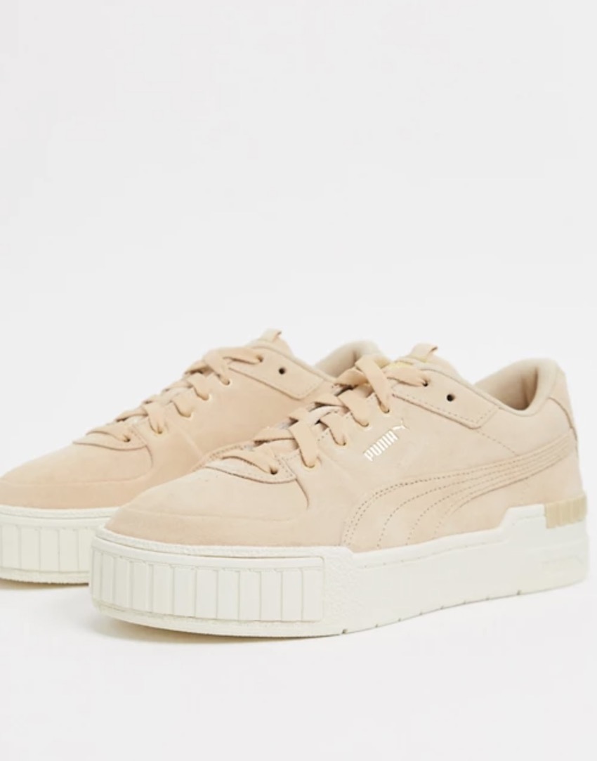 Puma Cali Sport trainers in beige