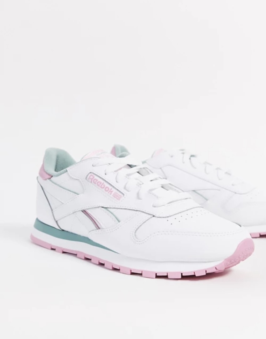 Reebok Classic Leather trainers in white