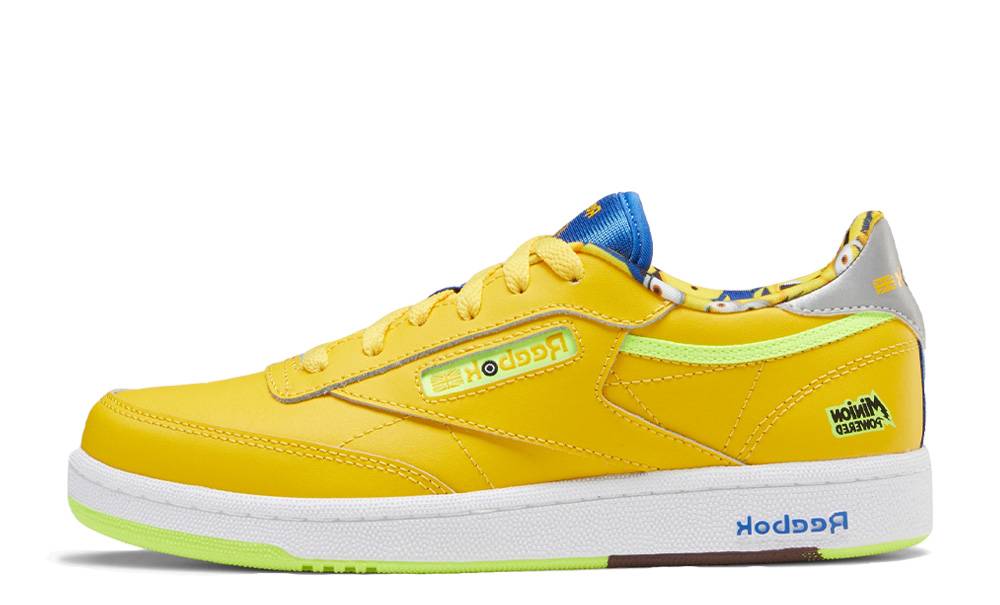 Reebok Club C 85 GS Minions Yellow Blue | Where To Buy | FX3352 | The Sole  Supplier
