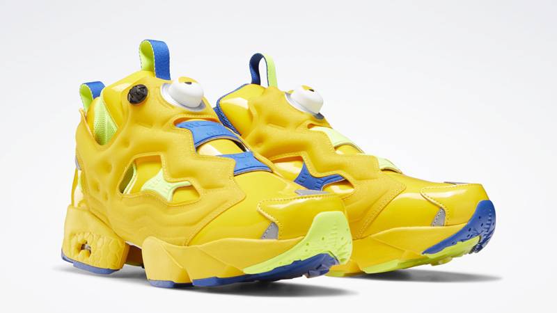 Reebok Instapump Fury Minions Yellow Blue | Where To Buy | FY3404