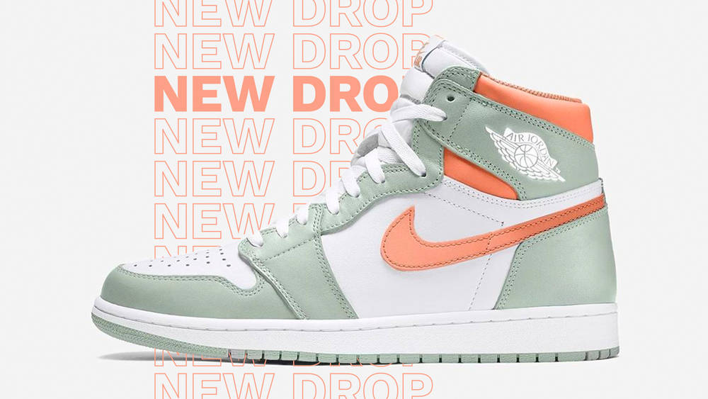 Image via soleheatonfeet Air Jordan 1 High OG "Seafoam"