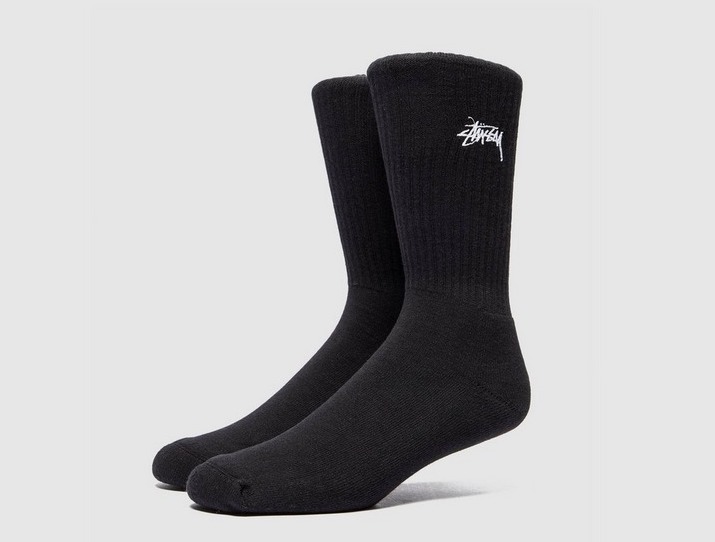 Stussy Stock Socks Black