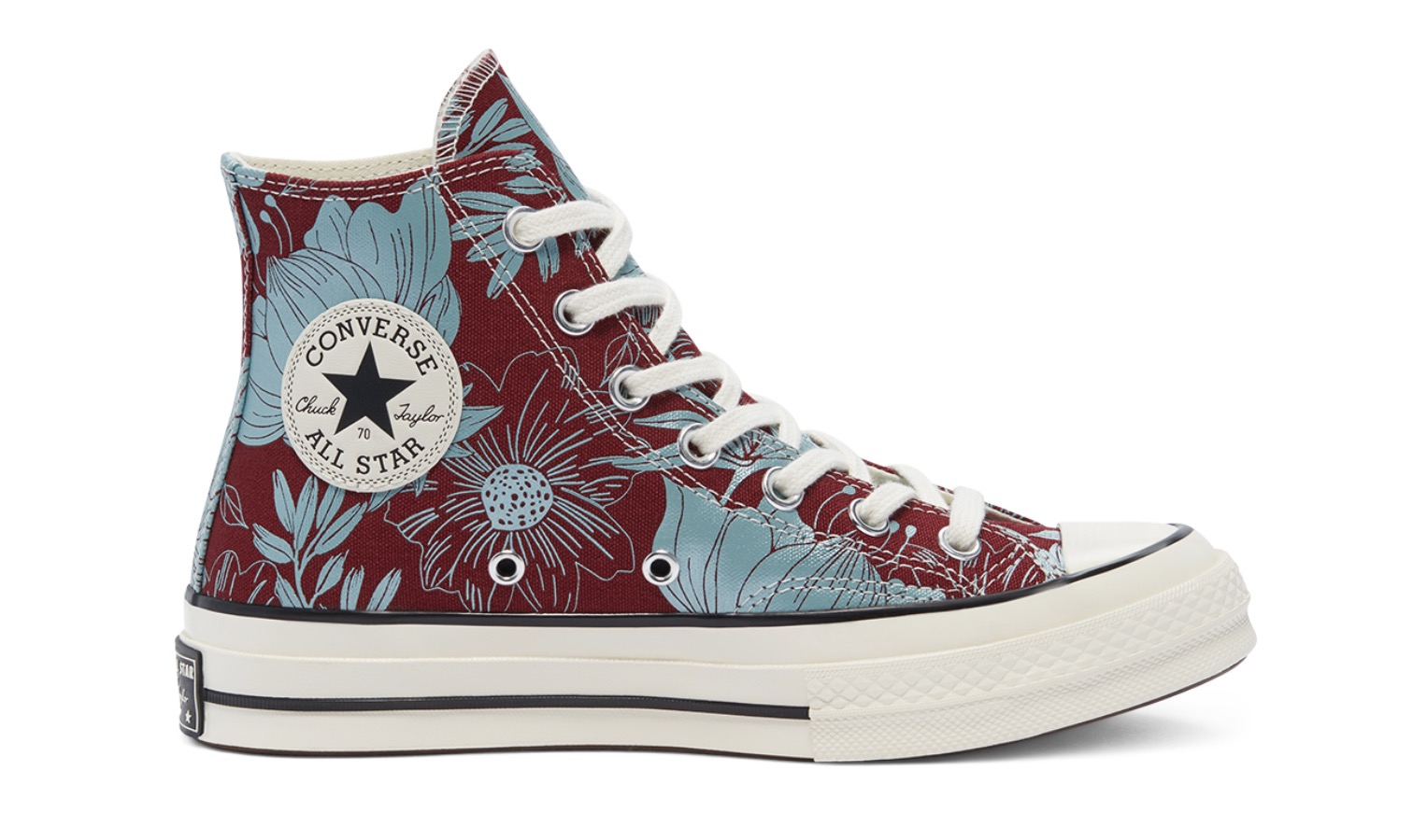 Women's Chuck 70 Vintage Floral High Top Red