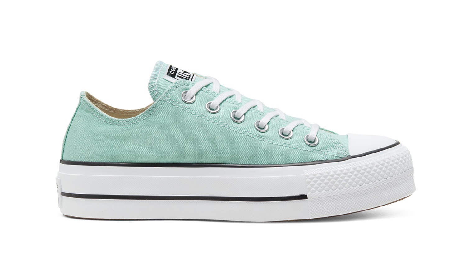 Women's Seasonal Colour Platform Chuck Taylor All Star Low Top Ocean Mint