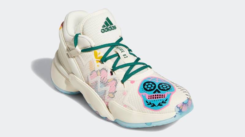 adidas D.O.N. Issue #2 Day of the Dead Front