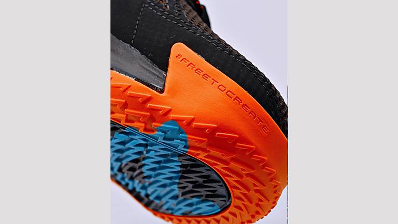 adidas Dame 7 Black Red sole