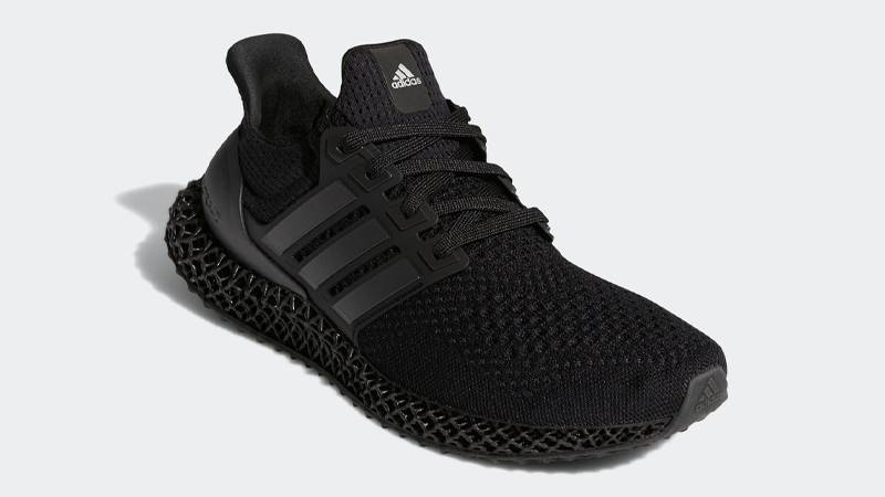 adidas Ultra 4D Triple Black Front