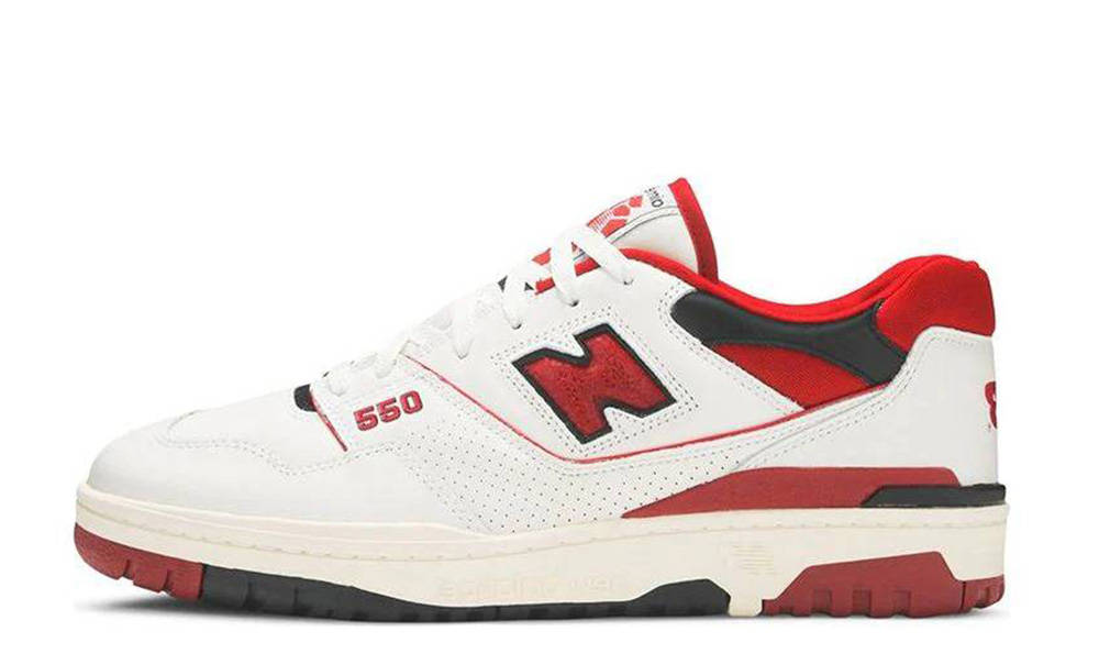 Aime Leon Dore x New Balance 550 White Red