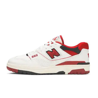 Aime Leon Dore x New Balance 550 White Red | Where To Buy | BB550AE1 ...