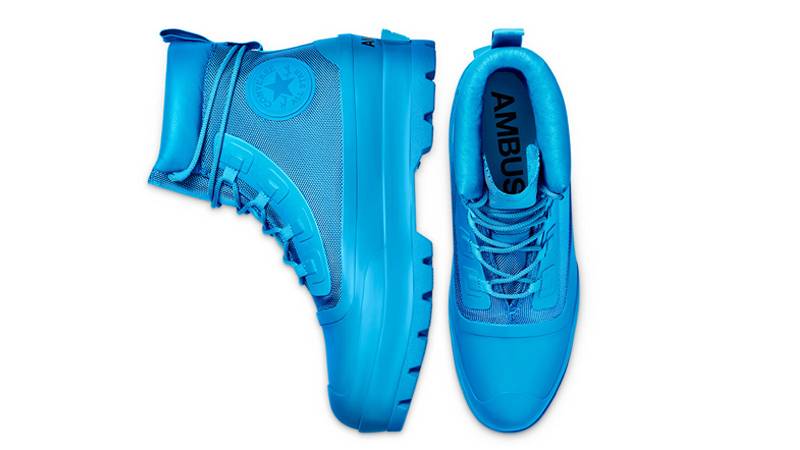 AMBUSH x Converse Chuck Taylor All Star Duck Boot Blue Middle