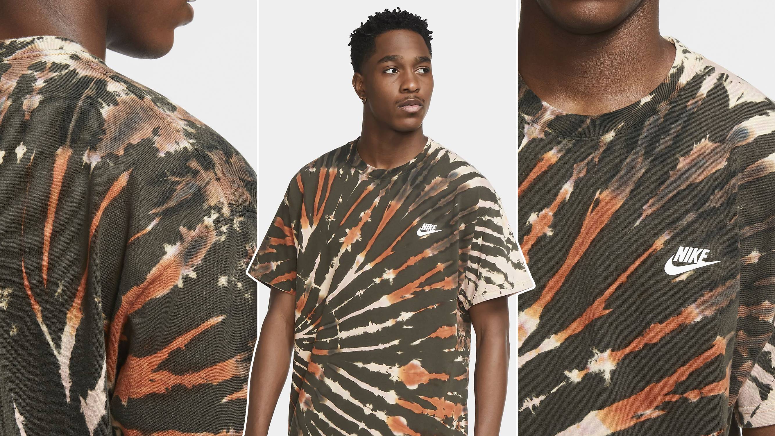 Vintage Vibes hit the Nike Sportswear Tie-Dye T-Shirt