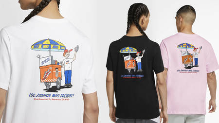 Graphic Prints Hit the New Nike Sole Food T-Shirt