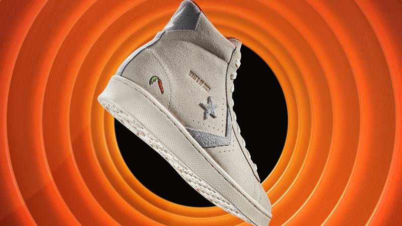 Bugs Bunny x Converse Pro Leather High Top Ivory Egret First Look