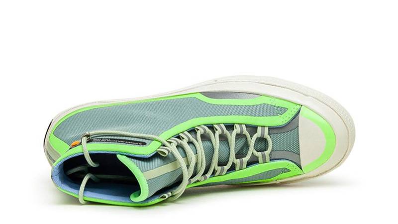 Converse Chuck 70 Hi Fuse Tape Neon Green 169526C middle