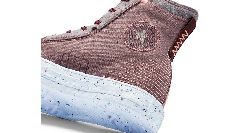 Converse Chuck Taylor All Star Crater High Top Red Closeup