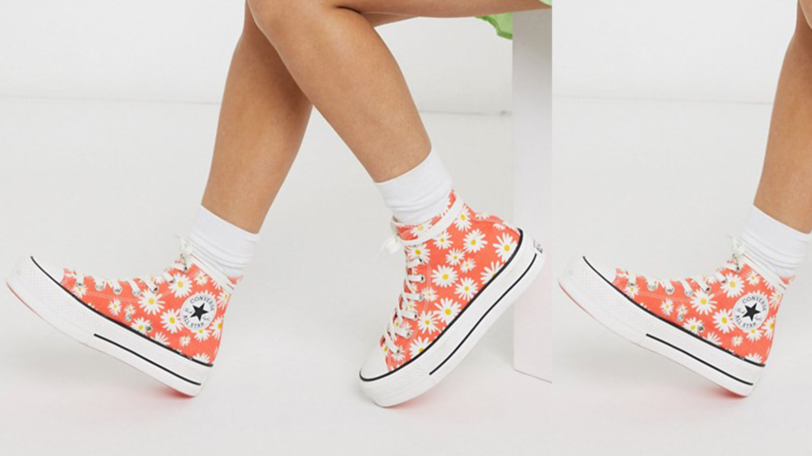 converse floral red