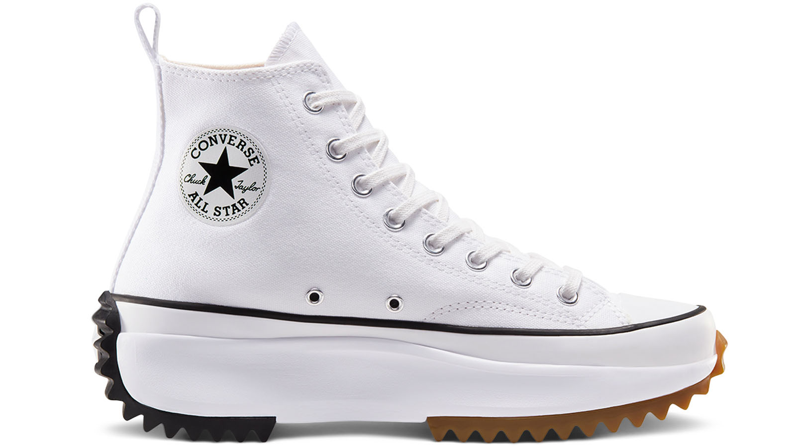 converse white run star hike
