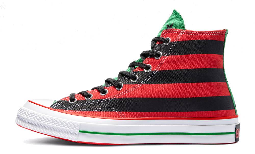 Denim Tears x Converse Chuck 70 High Top Black Red