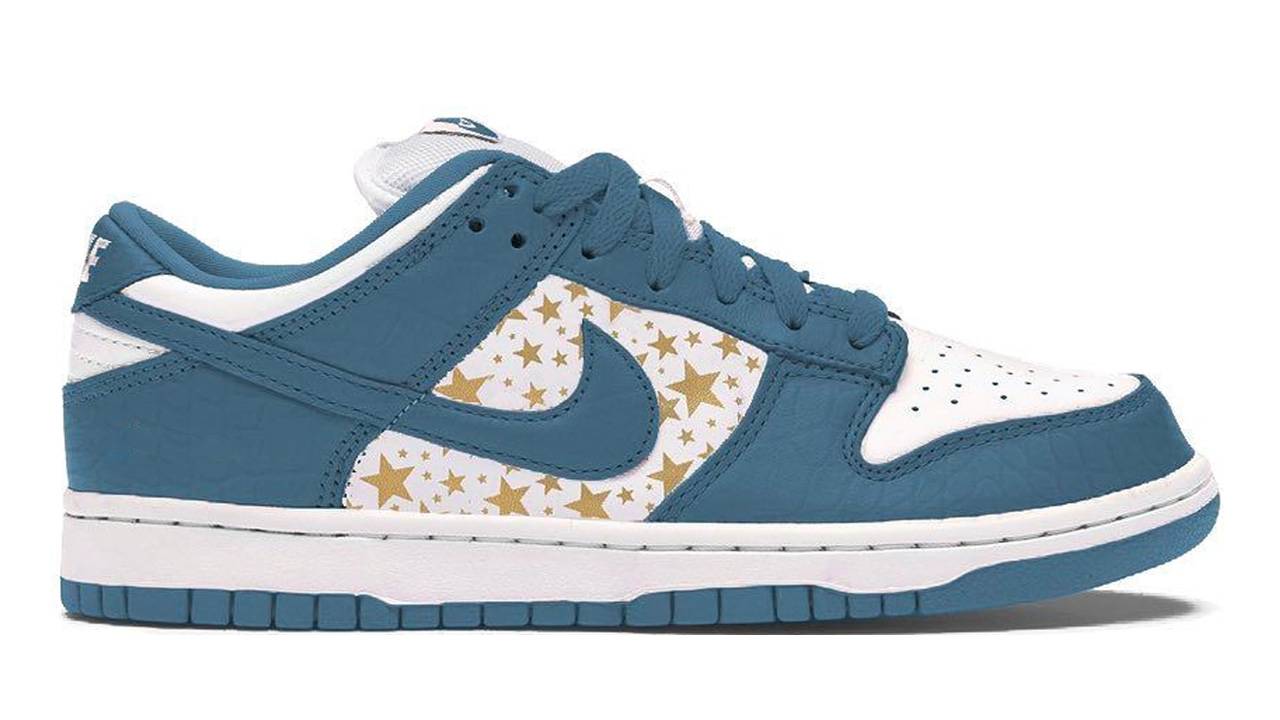 The Supreme x Nike SB Dunk Low "Stars" Collection is Dropping Early Next Year!