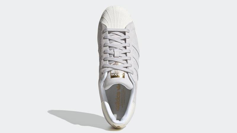 EDIFICE/IENA x adidas Superstar Grey Gold Middle