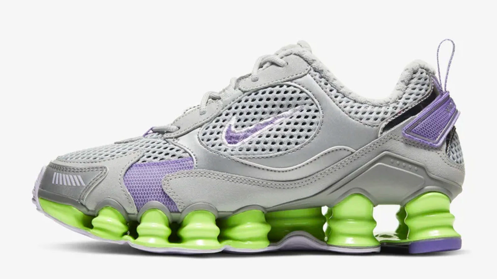 grey purple shox enigma
