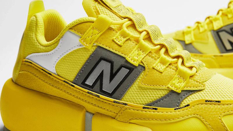 Sneaker Yellow New Balance Jaden Smith New Balance VISION RACER
