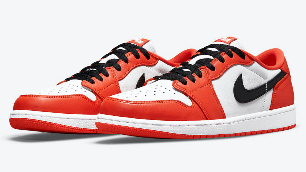 Orange jordan 1 on sale low