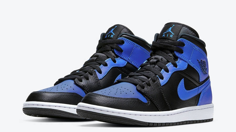 Jordan 1 Mid Hyper Royal Where To Buy 554724077 The Sole Supplier