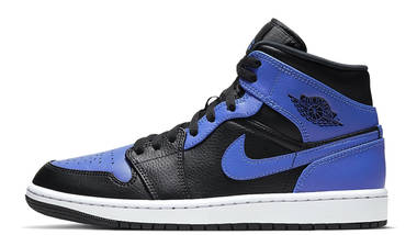 blue and black mid 1s