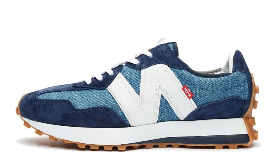 Levis x New Balance 327 Denim Navy Grey | Where To Buy | MS327LVA | The ...