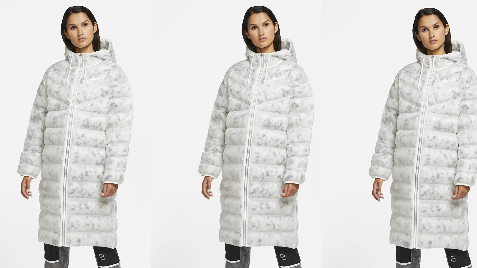 marble long puffer