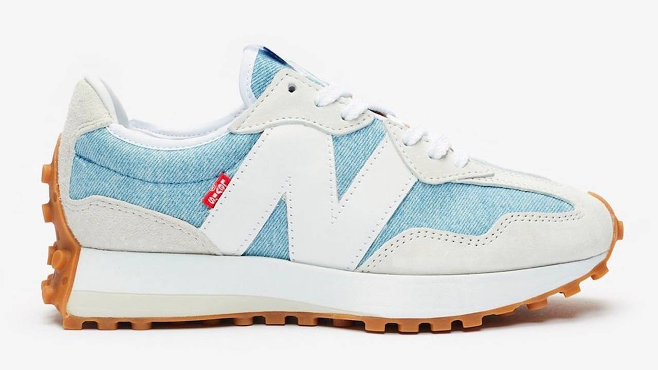The Levi's x New Balance 327 Gets Decked Out in Double Denim
