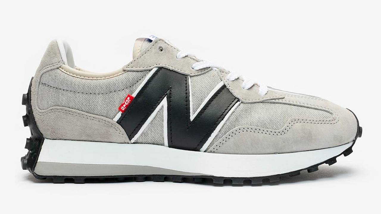 The Levi's x New Balance 327 Gets Decked Out in Double Denim