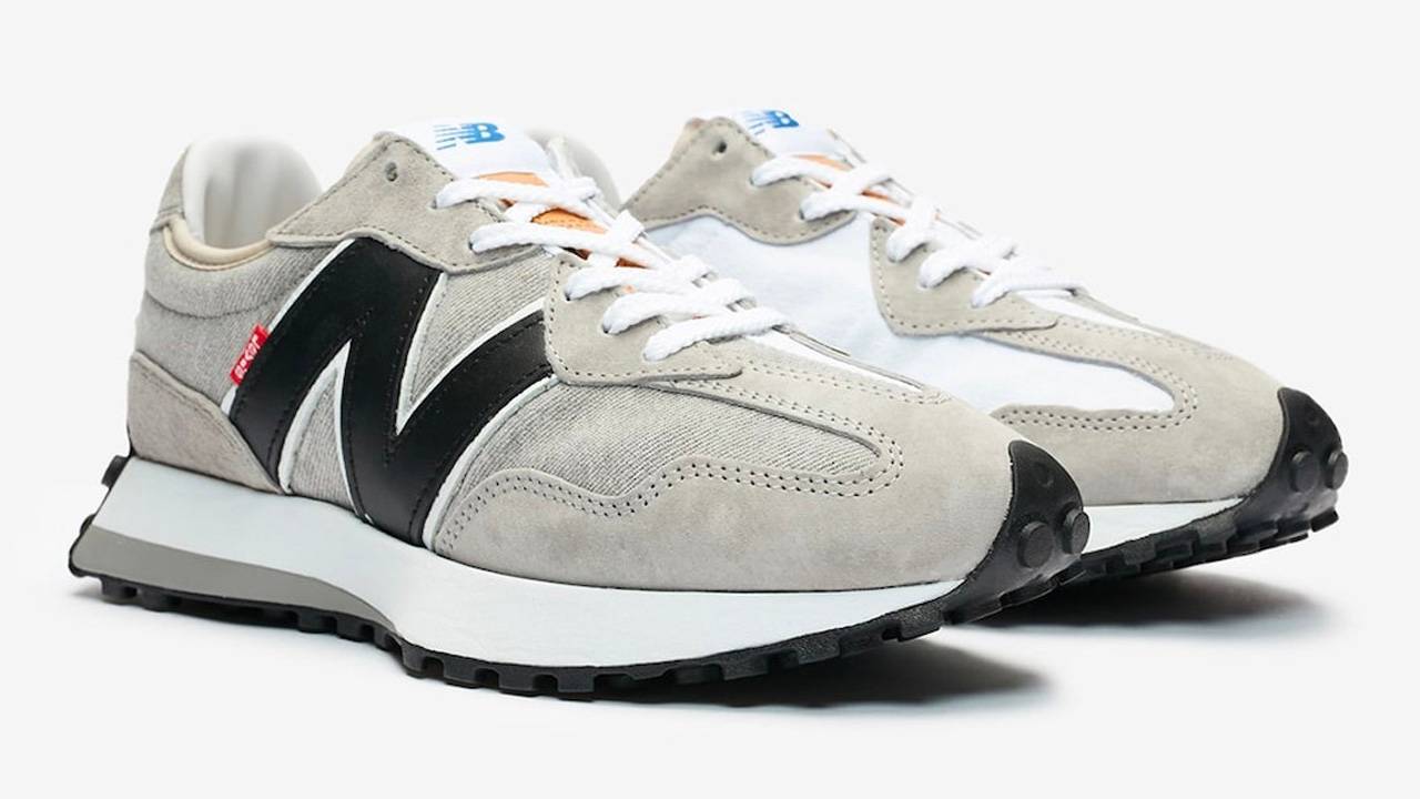 The Levi's x New Balance 327 Gets Decked Out in Double Denim