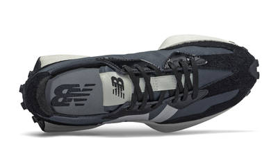 new balance 327 grey black sneakers