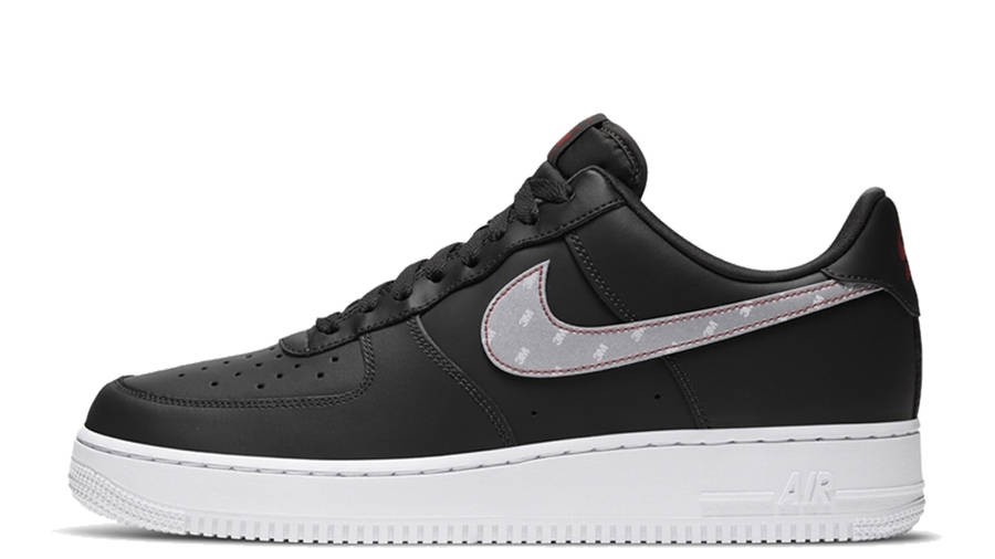 ribbon Outcome distance Nike Air Force 1 3M Swoosh Black White | Where To Buy | CT2296-001 | The  Sole Supplier