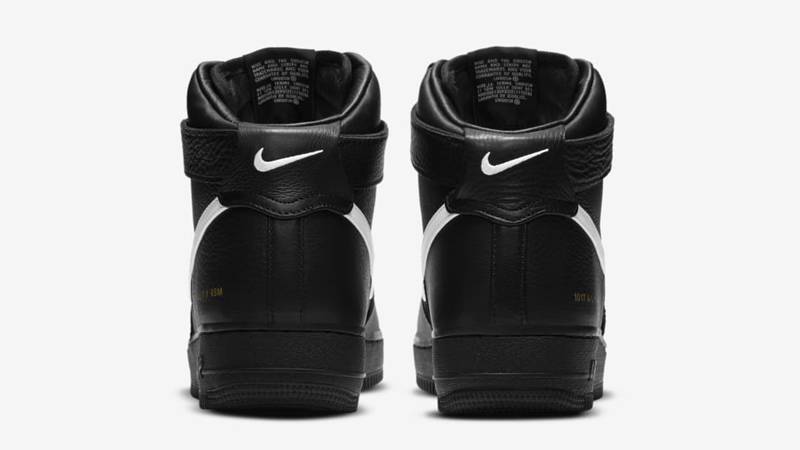 Nike Air Force 1 High Alyx Black White Back