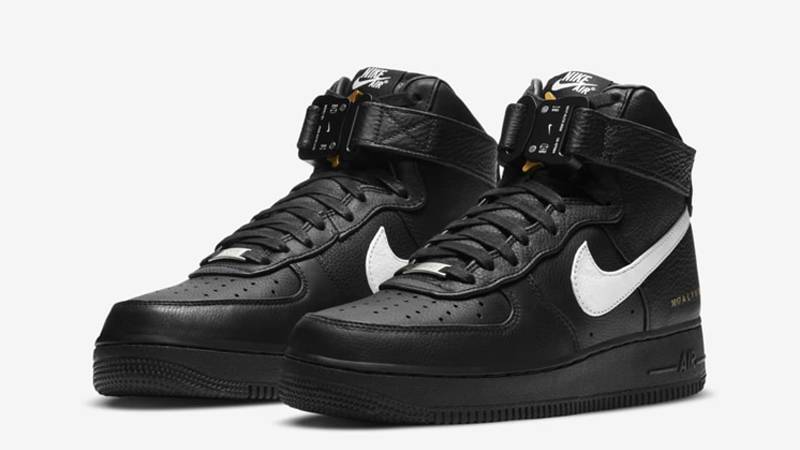 Nike Air Force 1 High Alyx Black White Front