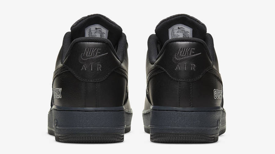 Nike Air Force 1 Low Gore-Tex Anthracite Black Back