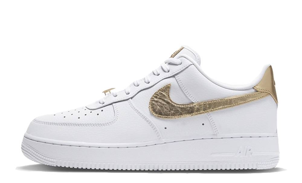 Nike Air Force 1 Low White Metallic Gold