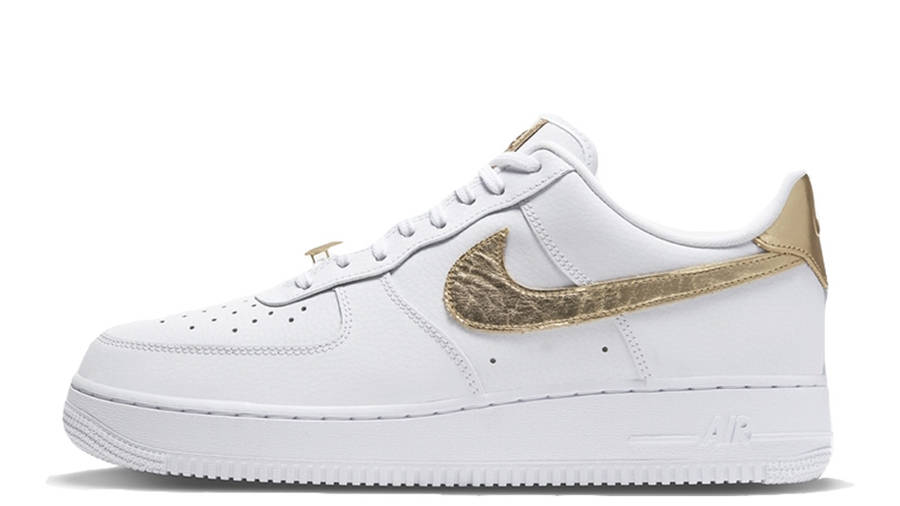 Nike Air Force 1 Low White Metallic Gold | Where To Buy | DC2181-100 ...
