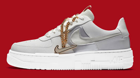 The Nike Air Force 1 Pixel Gets Updated With A Gold-Tone Chain