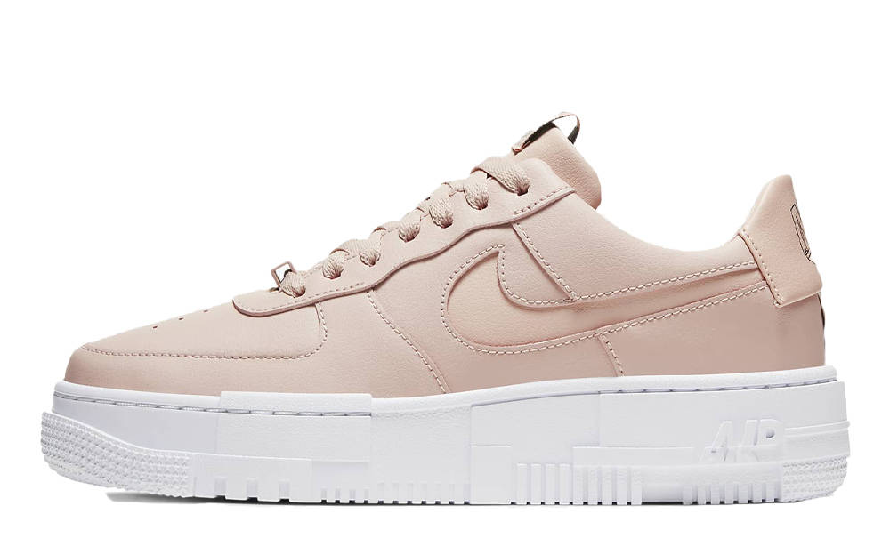 white and nude air force
